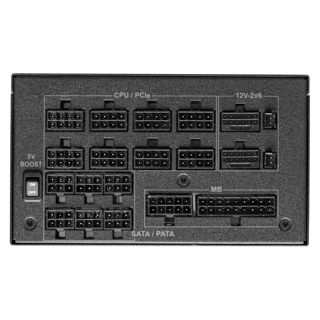 Alt view image 3 of 5 - ASRock Taichi TC-1650T 1650W ATX 3.1 & PCIe 5.1 Power Supply, 80 Plus Titanium, Cybenetics Titanium & Lambda A+, Native 12V-2x6 with TempGuard, 100% Japanese Capacitors, 10-Year Warranty