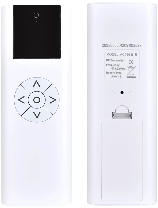 Main image of Replacement Remote Control for AC114-01B 01 Remote Control (RF 433.92MHz)