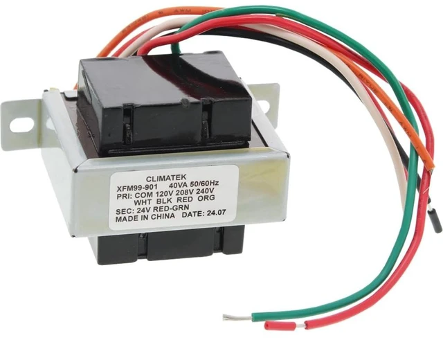 Main image of White Rodgers 90-T40F3 - Aftermarket Replacement Foot Mount 40VA Packard Transformer - 120/208-240 Volt Input - 24 Volt Output