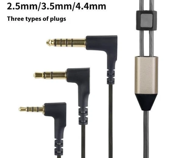 Alt view image 3 of 5 - Coyktonty eplacement Audio Cable Extension Cord Line for Sennheiser ie200 ie300 ie600 ie900 akg n5005 Headphones,Headphone Accessories (3.5mm Connector)