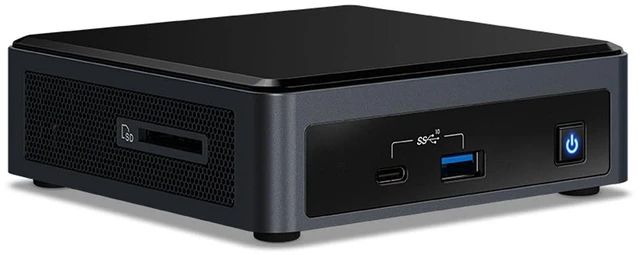 Main image of Intel NUC Mainsteam Kit NUC10i7FNKN Mini PC Desktop NUC Barebone, Intel Core i7-10710U Processor, 6core 12thread 12MB Cache, 25W Intel UHD Graphics, No RAM+SSD+OS, Add't Components Needed