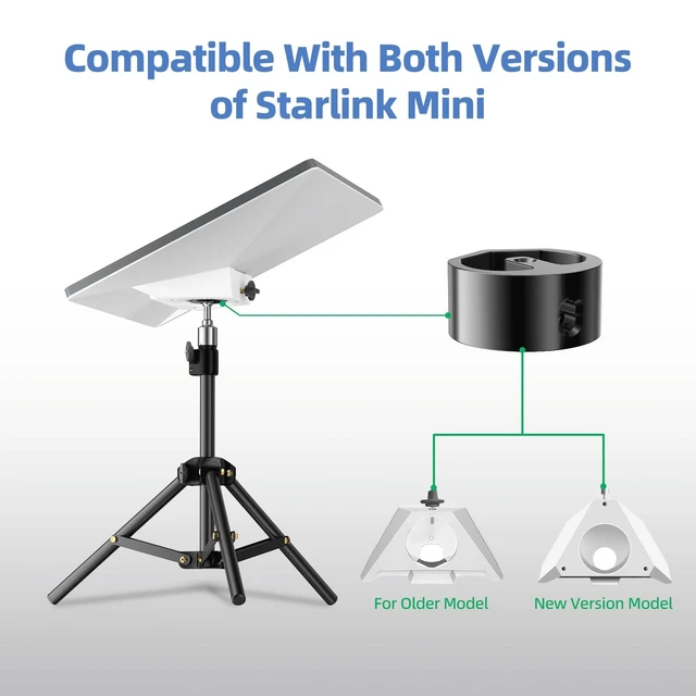 Alt view image 2 of 5 - Star-Link Mini Tripod with Adapter, for Both 2025 New&Old Version, Portable