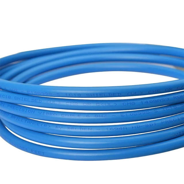 Alt view image 4 of 5 - Superbat 3G/6G/12G SDI Cable 100ft Belden 1694A, BNC Cable 75 Ohm + Spool for 4K/6K Video Transfer Recorder HDTV Upgrades Frame Synchronizer