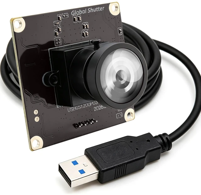 Main image of ELP Global Shutter Monochrome USB Camera Module for PC, High Speed Webcam