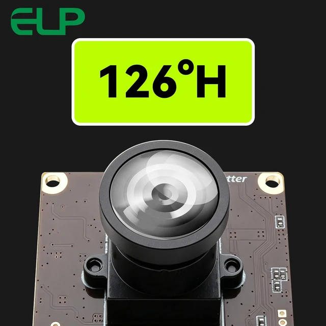 Alt view image 5 of 5 - ELP Global Shutter Monochrome USB Camera Module for PC, High Speed Webcam