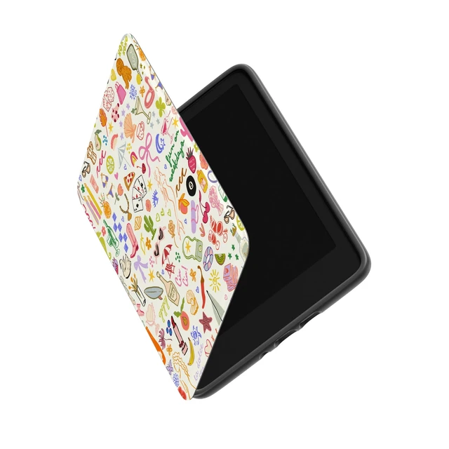 Alt view image 3 of 5 - Casely 6" Kindle Case ^^ Fun on Weekdays ^^ All the Fun Things ^^ Compatible with 6-inch Kindle 2024/2022 (11th Generation)