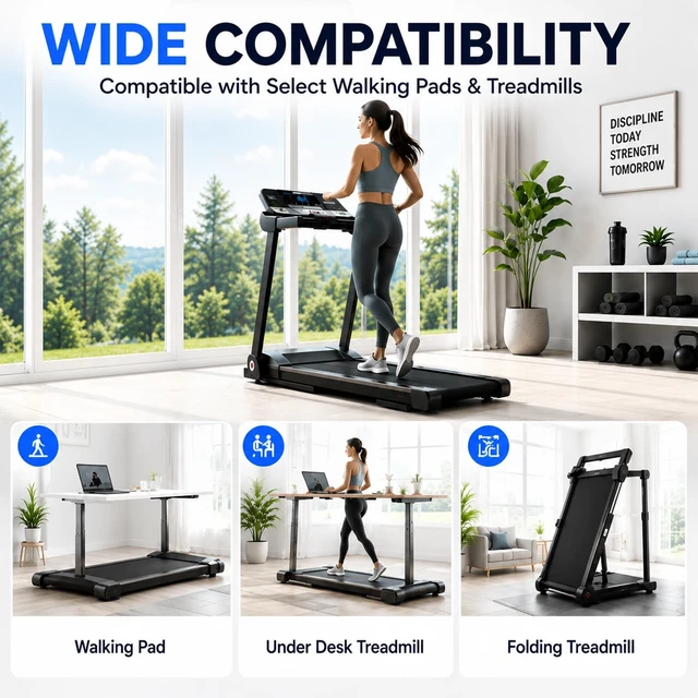 Alt view image 2 of 5 - New Replacement Remote Control Compatible with CITYSPORTS, GTRACING, Cardirun Treadmill Walking Pad ZX1 ZX2 JY-HTM-120-GR DF-HTM-120 HTM-003-103 HTM-120 WP019BBUS