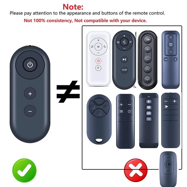 Alt view image 3 of 5 - New Replacement Remote Control Compatible with CITYSPORTS, GTRACING, Cardirun Treadmill Walking Pad ZX1 ZX2 JY-HTM-120-GR DF-HTM-120 HTM-003-103 HTM-120 WP019BBUS