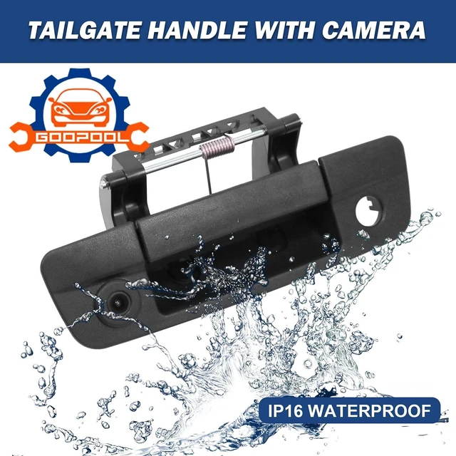Alt view image 2 of 5 - Tailgate Handle Backup Camera Compatible with 2009-2017 Dodge Ram 1500
