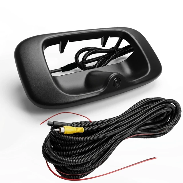Main image of Flintspxxk Tailgate Handle Backup Camera for 1999-2006 Chevy Silverado/GMC Sierra 1500 2500 3500HD, Pickups Reversing Rear View Park Assist Camera Replaces #15046512 15228539 GM1916102
