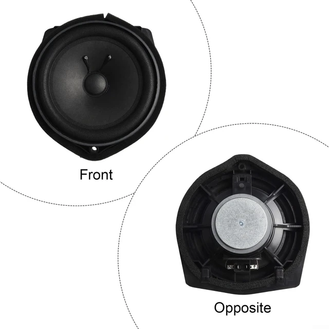Alt view image 4 of 5 - 39120TA0A01 39120SNAA01 Front Door Radio Speaker Assembly Black