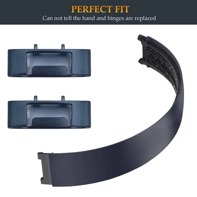 Alt view image 4 of 5 - Beat Studio Pro Replacement Headband and Hinge Same as the OEM Arch Band + Hinges Repair Kit Parts Compatible with Beats by Dre Studio Pro (A2924) and Studio 3 (A1914) Headphones (Navy)