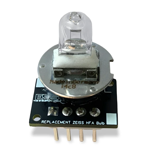 Alt view image 5 of 5 - The Eye-Stuff Group Visual Field Projector Replacement Bulb, 12V Halogen Lamp, Light Socket, Compatible with Humphrey Zeiss HFA, HFAi, Models 740i, 750, 750i, 840, 860