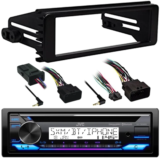 Main image of 98-2013 Marine Harley Touring Stereo Radio Install Adapter Dash Kit Flht Flhx Flhtc JVC