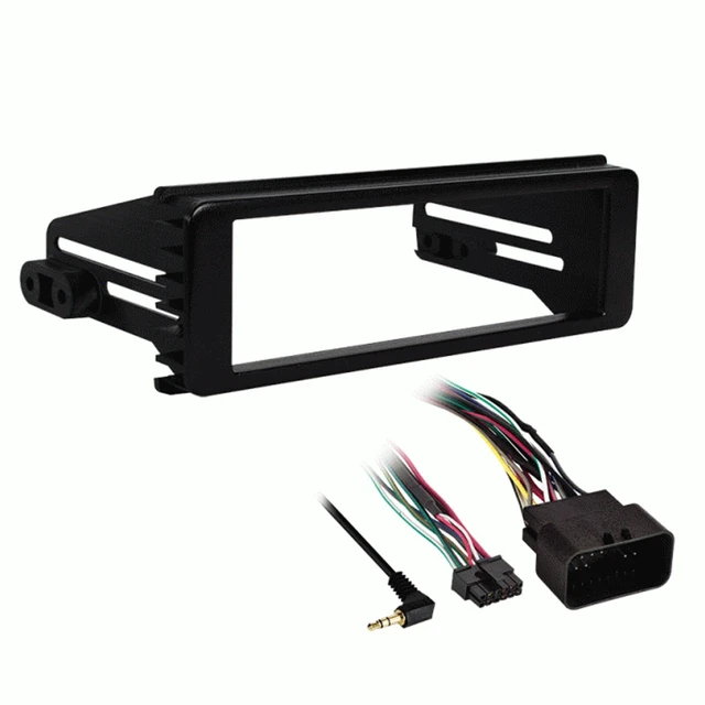 Alt view image 3 of 5 - 98-2013 Marine Harley Touring Stereo Radio Install Adapter Dash Kit Flht Flhx Flhtc JVC