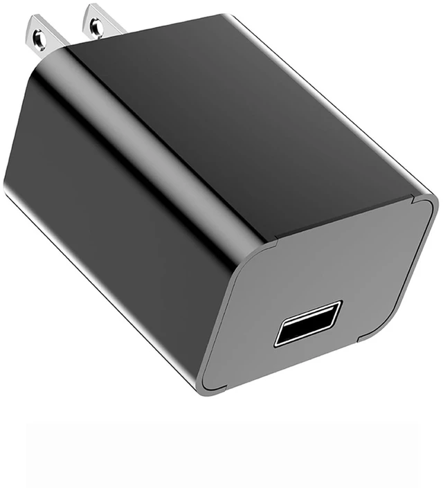Main image of TBYEPJU 64GB Card Security Camera, USB Powered, No WiFi Required,Black Cube Design