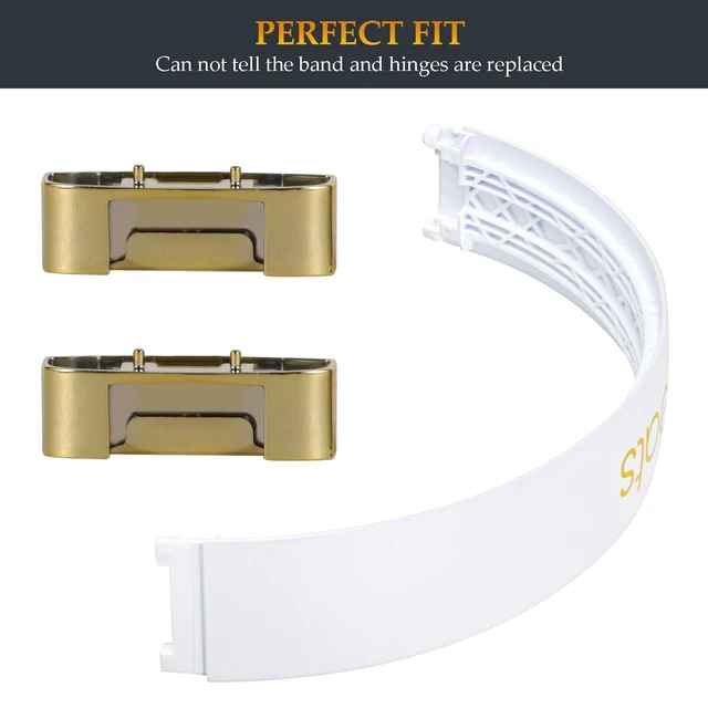 Alt view image 4 of 5 - Beat Studio 3 Replacement Headband and Hinge Same as the OEM Arch Band + Hinges Parts Replacement for Beats Studio3/A1914, Studio 2 Wired/Wireless (B0500/B0501), Studio Pro/A2924 Headphones (Wh