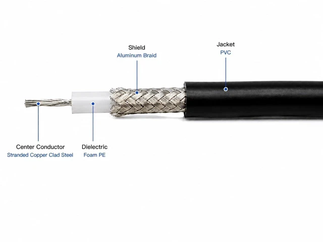 Alt view image 5 of 5 - YDVOYNA BNC Extension Cable 16.4FT, RG58 50 Ohm, BNC Male to BNC Bulkhead Female with 4 BNC to SMA Adapters for SDR, Scanner, Ham Radio & Antenna
