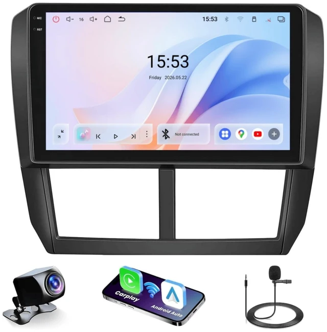 Main image of 6+128GB Octa Core Android Stereo for Subaru Forester Impreza WRX 2008-2012