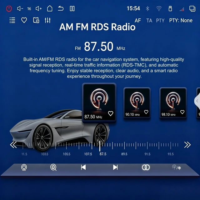 Alt view image 5 of 5 - 6+128GB Octa Core Android Stereo for Subaru Forester Impreza WRX 2008-2012