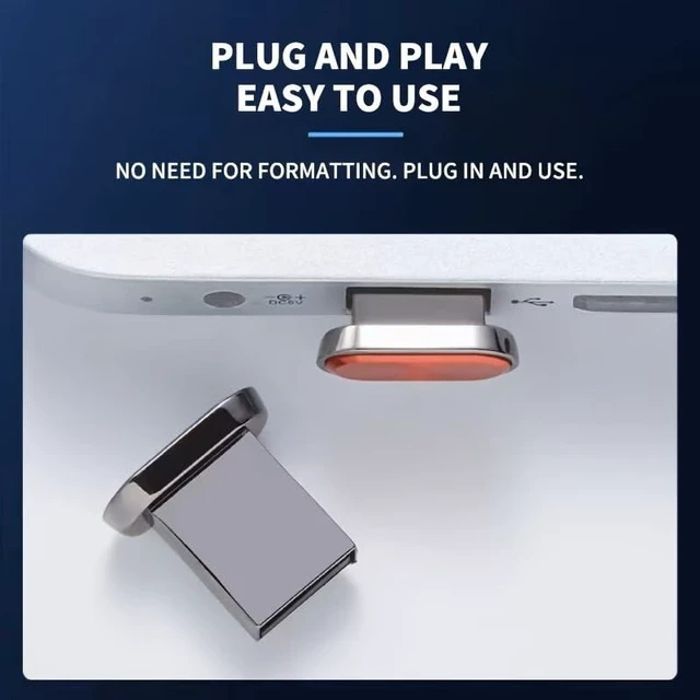 Alt view image 4 of 5 - 2 Pack 64GB USB 2.0 Bulk Small Size USB Flash Drive SUNKANGKIE Ultra Slim Thumb Drive USB Memory Stick Drive Data Stick Expansion Disk Nano Thumb Drive (Silver Red 2 Pack, 64GB)