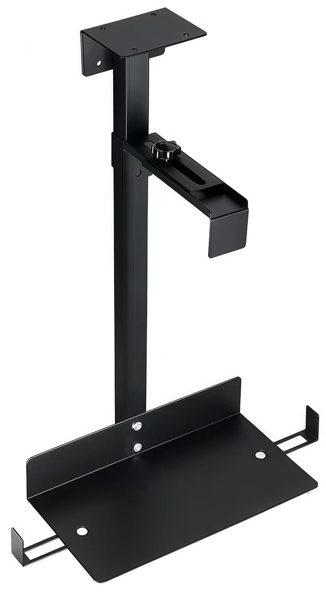 Main image of Under Desk Leg PC Mount,Adjustable Height and Width,CPU Holder Under Desk Table Beam PC Mount Bracket Computer Tower Wall and Under Counter Holder