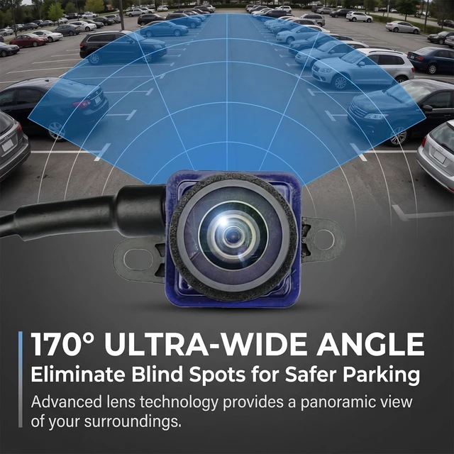 Alt view image 5 of 5 - 56054058AD Rear View Backup Camera for 2011-2014 Dodge Charger Chrysler 300