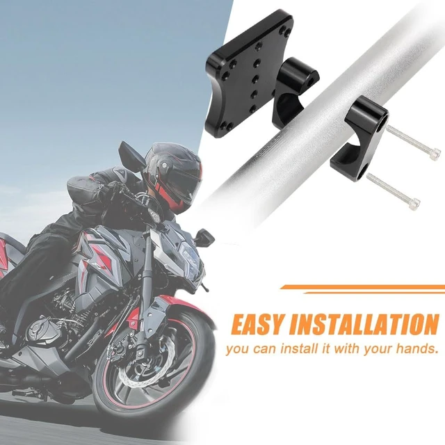 Alt view image 5 of 5 - xitomer GPS Mount GPS Bracket Fit for Grom MSX125 2013-2021 22mm Bar Fit