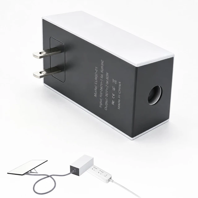 Main image of Starlink Mini Power Supply, 60W AC-DC Adapter, Portable Wall Charger