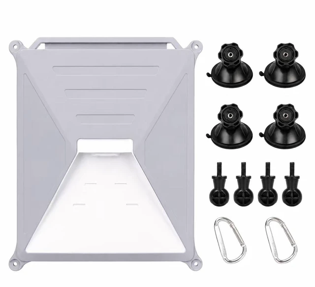 Main image of Suction Cup Car Mount, Silicone Protective Case for Starlink Mini Camping