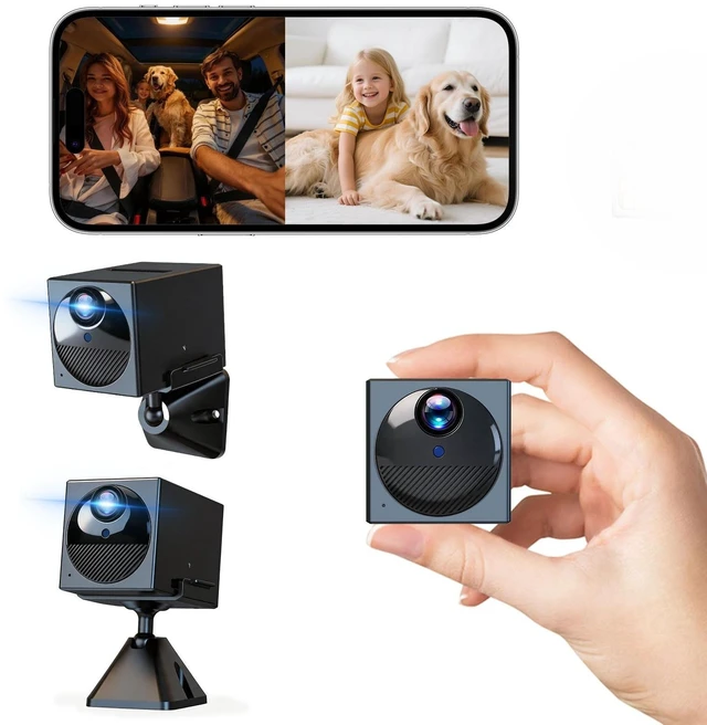 Main image of 4G LTE Security Camera No WiFi Needed, Cellular Indoor Camera with SIM Card Slot, 2K QHD Wireless Camera, Motion Detection Alerts, Long Battery Life, Portable Camera for Home, Car, Trail Securi