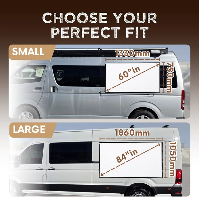 Alt view image 2 of 5 - Magnetic Outdoor Projector Screen - Portable HD Projector Screen, 16:9 Aspect Ratio, 1080 Compatible, Foldable Camping White Screen for Van, SUV, Car - Outdoor Movies (White, Small (60 inch))
