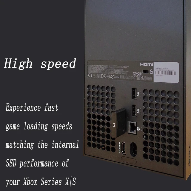 Alt view image 5 of 5 - Furfox Expansion Card External Hard Drive Enclosure for Xbox Series X^^S NVMe SSD Storage Expansion Card Solid State Drive (512GB)