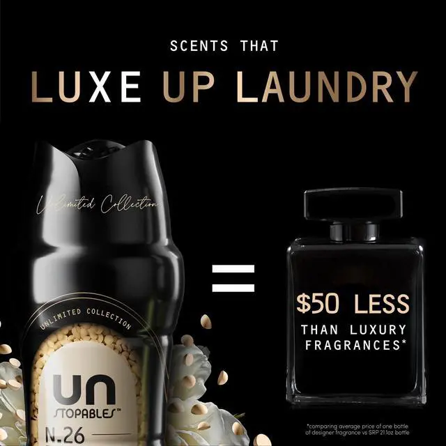 Alt view image 7 of 7 - Downy Unstopables Unlimited In-Wash Laundry Scent Booster Beads, N.26 Scent, 4.8 oz