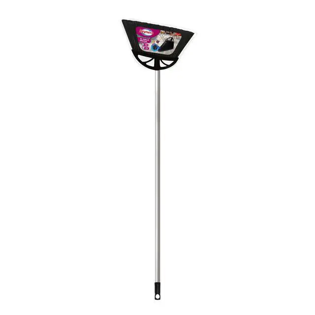 Alt view image 2 of 7 - Reynera XL Angle Broom, 13 in, Black, 1 Count, HeavyDuty Indoor Outdoor Angled Cleaning Broom