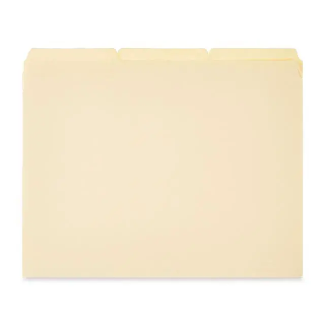 Alt view image 3 of 6 - Pen+Gear Manila File Folders, Letter Size, 25 Count, HeavyDuty Paper File Folders for Office & Document Organization