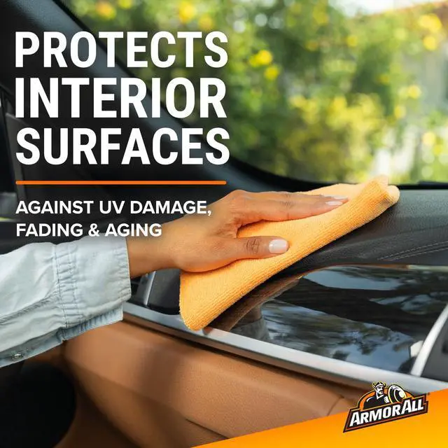 Alt view image 6 of 6 - Armor All Ultra Shine Protectant Car Cleaning Spray, 16 fl oz, Interior Exterior Surface Restorer for Automotive Vinyl, Rubber & Plastic