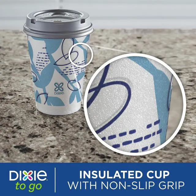 Alt view image 4 of 7 - Dixie To Go Disposable Paper Cups, 12 oz, MultiColor, 20 Count, Portable Disposable Drink Cups for Travel, Party and Daily Beverage Use
