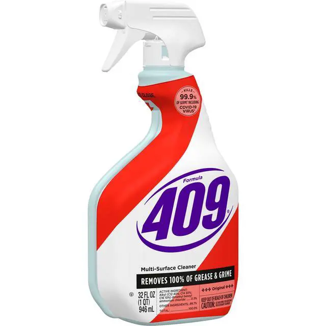 Alt view image 6 of 6 - Formula 409 MultiSurface Cleaner Spray, Original Scent, 32 fl oz, AllPurpose Household Cleaning Spray for Countertops, Appliances and Hard Surface Stain & Grease Removal