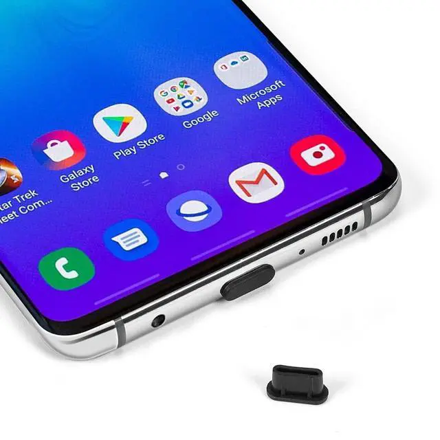 Alt view image 4 of 6 - 10-Pack USB-C Dust Plug Charger Port Protector for iPhone 17/16/15 Pro Max, Samsung Galaxy S26/S24/S23/S22 Ultra S21, All USB-C Devices and MacBook Laptops