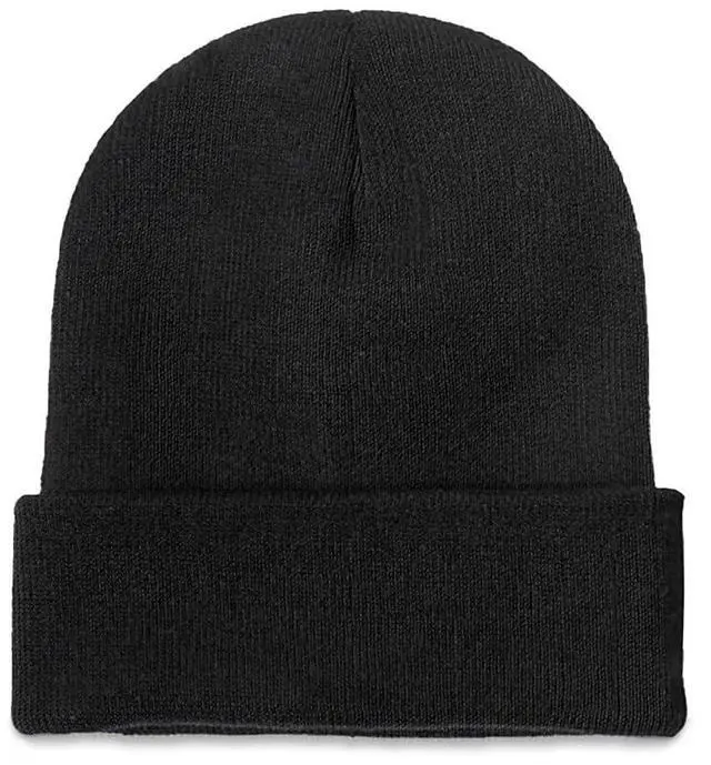 Main image of Custom Knit Cuffed Beanie Hat with Your Own Image Text Logo