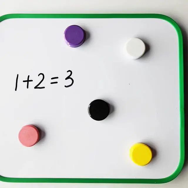 Alt view image 5 of 6 - 20-Pack Strong Heavy Duty Refrigerator Magnets, 10 Colors Small Round Magnets for Whiteboard, Locker, Office, Craft, Kitchen, Classroom