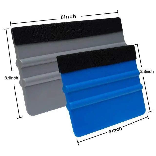 Alt view image 5 of 6 - Wallpaper Smoothing Tool Kit, Peel and Stick Wallpaper Application Tool Set for Kitchen, Apartment, Bathroom