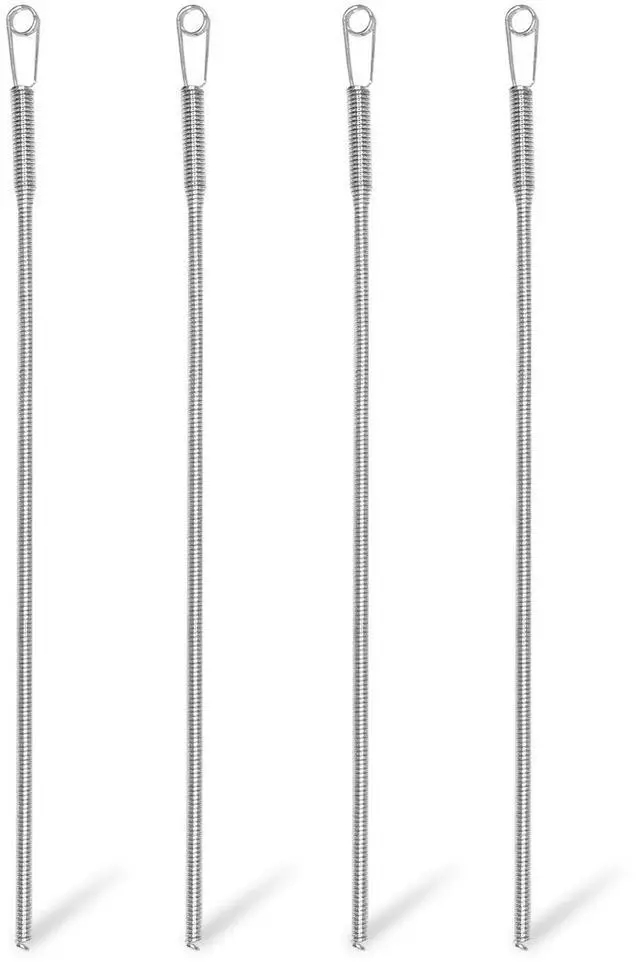 Main image of 4-Pack Elastic Drawstring Threader Tool, DIY Cord Threader Clip for Hoodie Sweatshirt, Drawstring Replacement Pull Tabs for Sweatpants, Shorts, Jacket, Coat