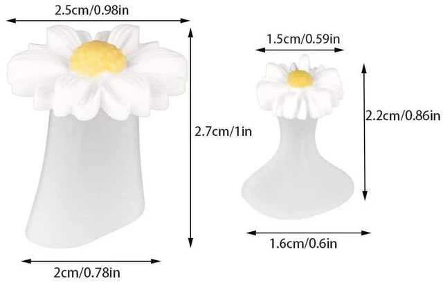 Alt view image 3 of 3 - 8Pcs Daisy Silicone Toe Separators for Pedicure Nail Polish Gel - Foot Toe Spacers Nail Art Tools, White