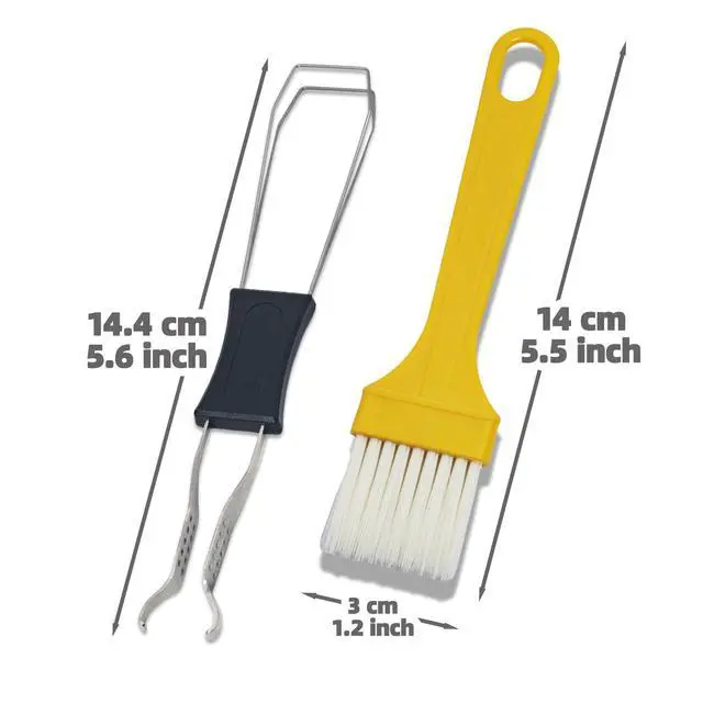 Alt view image 2 of 6 - 2-in-1 Mechanical Keyboard Keycap and Switch Puller Tool, Stainless Steel for Cherry MX, Alps, Topre Switches, Professional Mechanical Keyboard Tool Kit