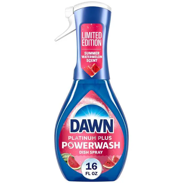 Alt view image 2 of 6 - Dawn Powerwash Spray Dish Soap Dishwashing Liquid Summer Watermelon 1 Starter Kit 16 Fl Oz
