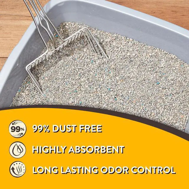 Alt view image 6 of 7 - Special Kitty Fresh Scent Non-Clumping Clay Cat Litter, 25 lb Bag, 1 Count