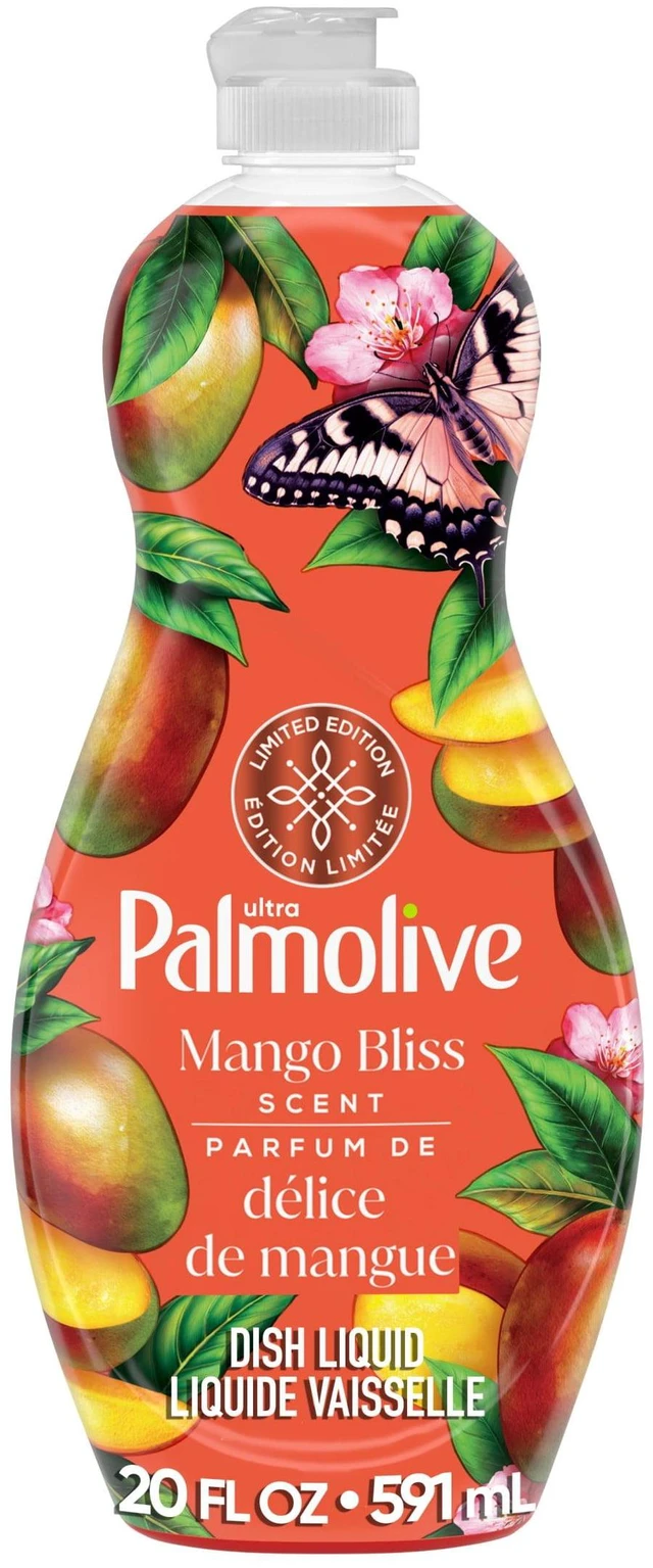 Main image of Palmolive Ultra Strength Liquid Dish Soap Limited Edition Mango Bliss Scent 20 fl oz Bottle