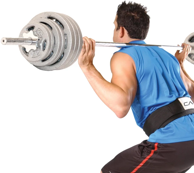 Alt view image 2 of 5 - CAP Barbell Standard Cast Iron Weightlifting Plate 1-Inch 5 lbs Single